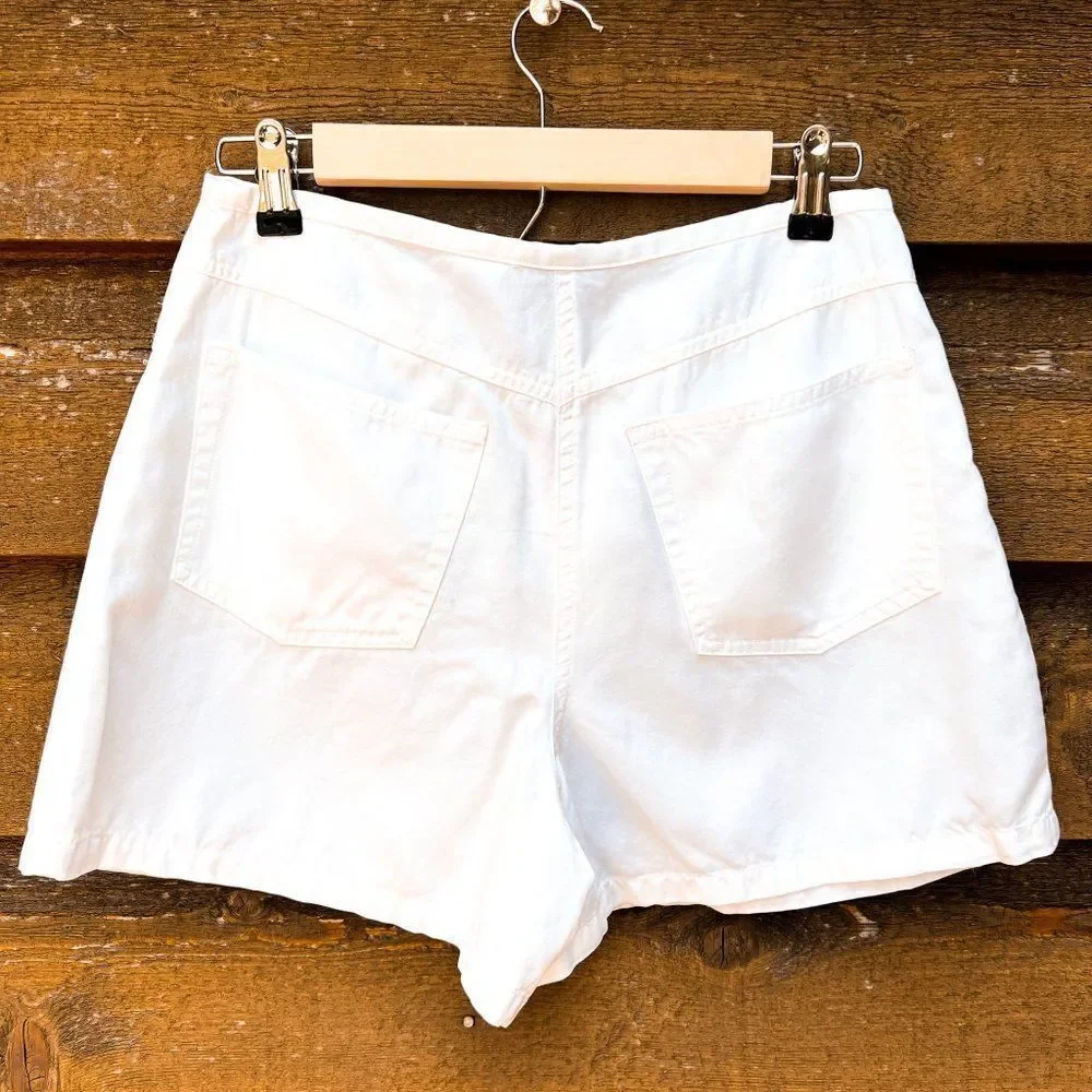 NWT Vintage Deadstock Ann Taylor Highwaisted White Shorts
